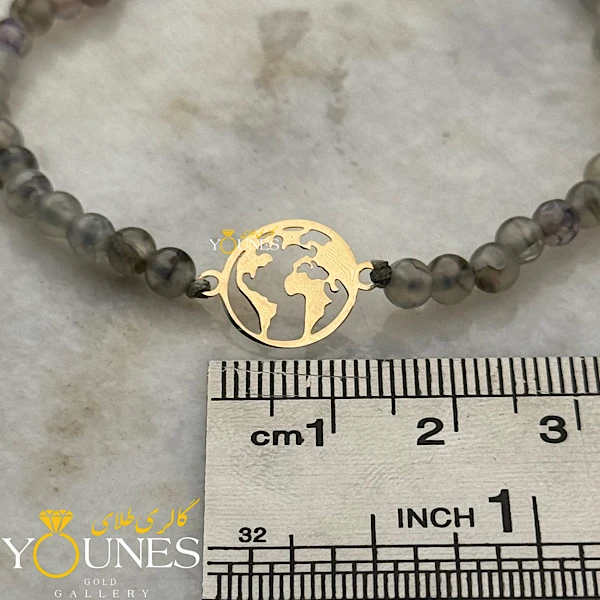 دستبند زمین طلا لیزری